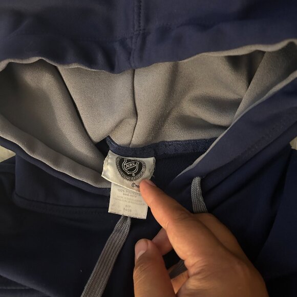 maple leaf blue hoodie small - Picture 4 of 4